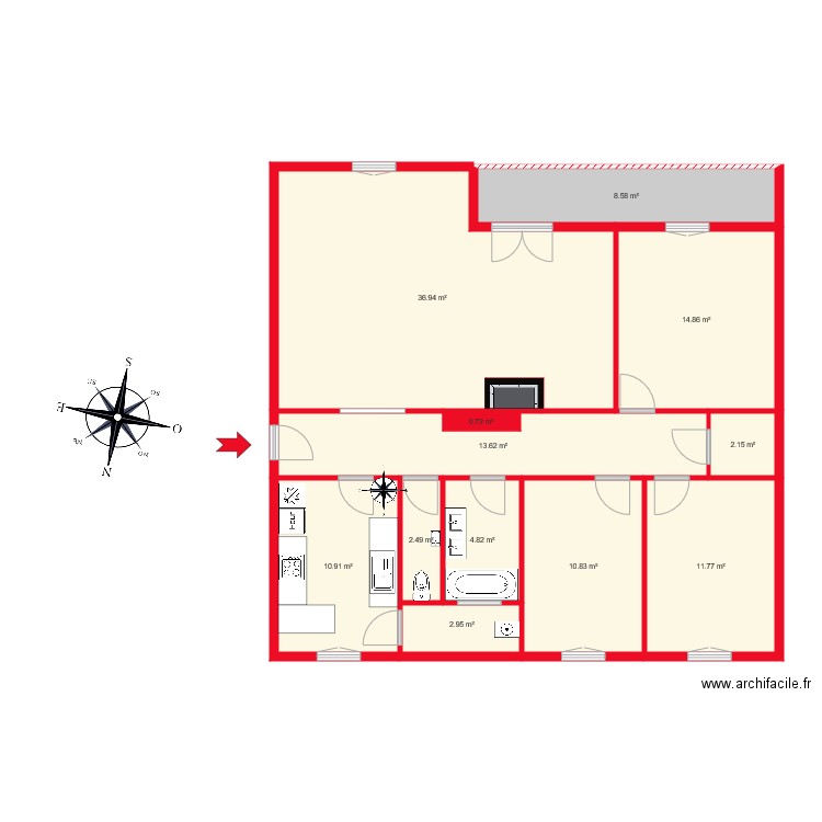 BI 6210 TEST FREDERIC. Plan de 0 pièce et 0 m2