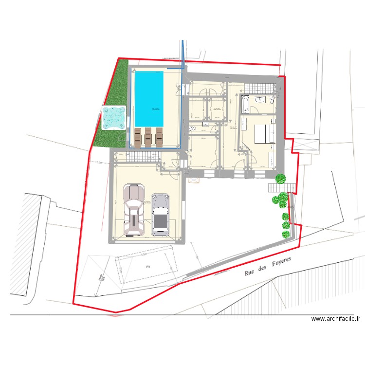 The Ecurie Villarabout. Plan de 0 pièce et 0 m2