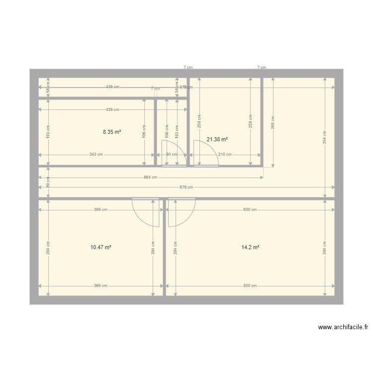 MONOT ETAGE. Plan de 0 pièce et 0 m2