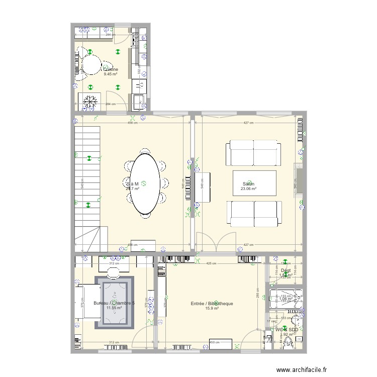 SP 1er étage PLAN ÉLECTRIQUE BIS 5 mai. Plan de 0 pièce et 0 m2