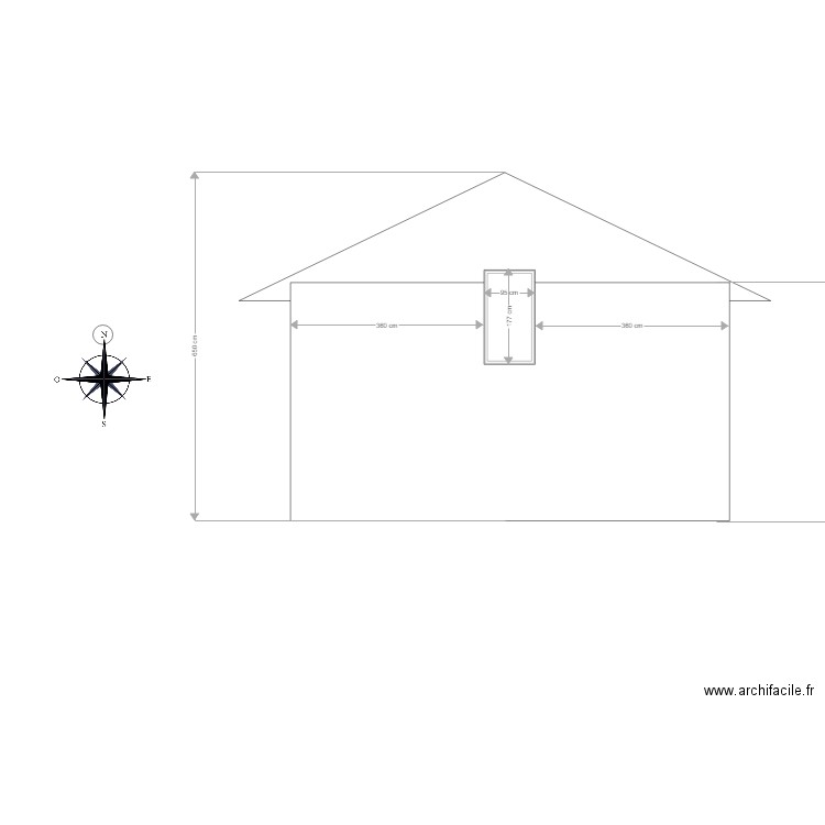 Mams Façade Nord 02. Plan de 0 pièce et 0 m2