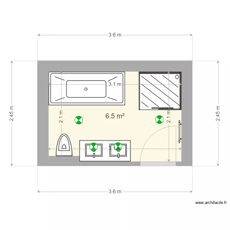 maison Cariage Master. Plan de 