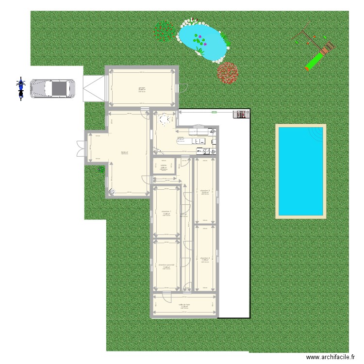 futur. Plan de 0 pièce et 0 m2