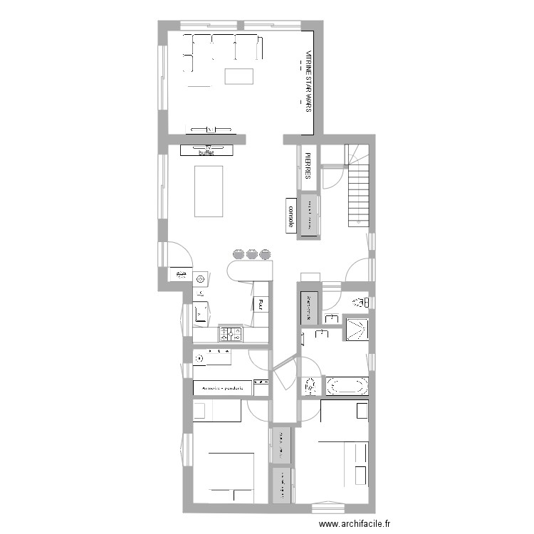 RDC Ultime version. Plan de 0 pièce et 0 m2