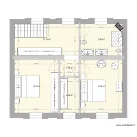 1&egrave;re &eacute;tage chambre adultes 13 avril 2021