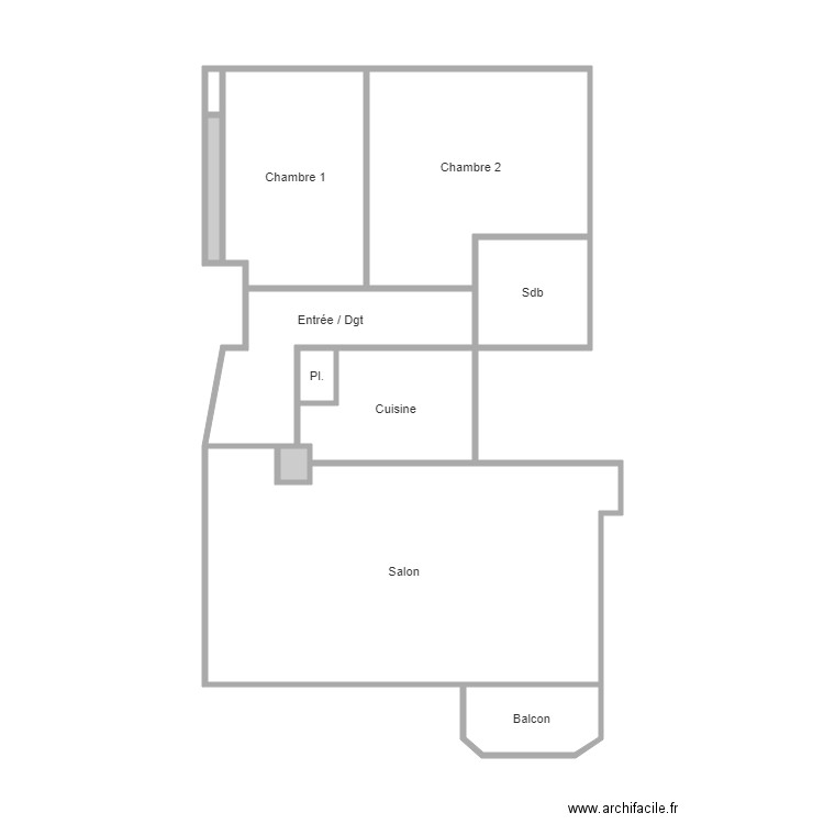 banville. Plan de 0 pièce et 0 m2