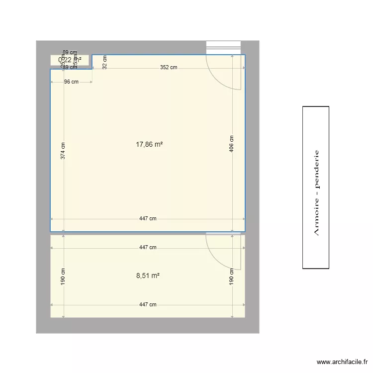 agrandissement 2. Plan de 
