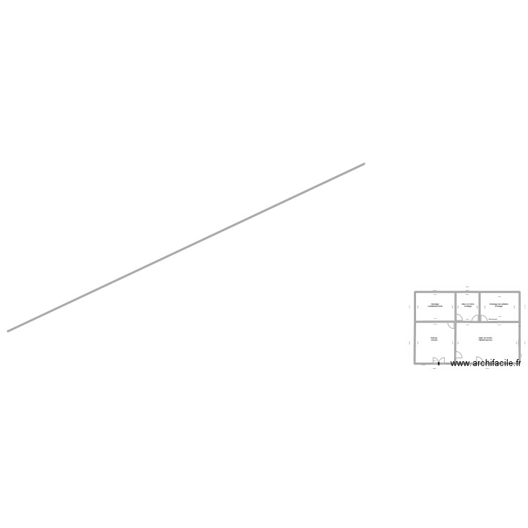 plan miche. Plan de 0 pièce et 0 m2