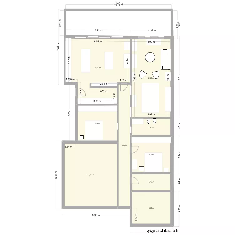 DERNIER PROJET. Plan de 