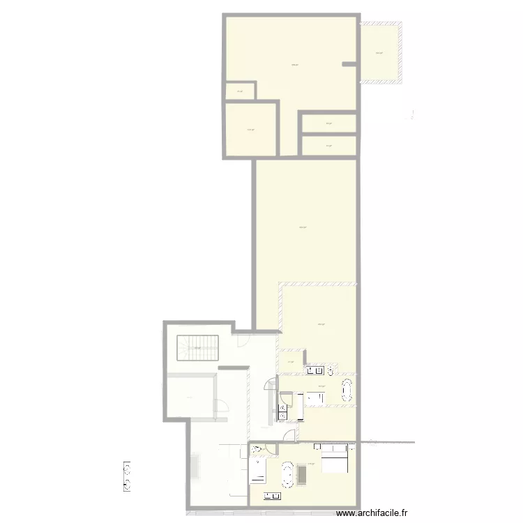 varenne chambre maitre II. Plan de 