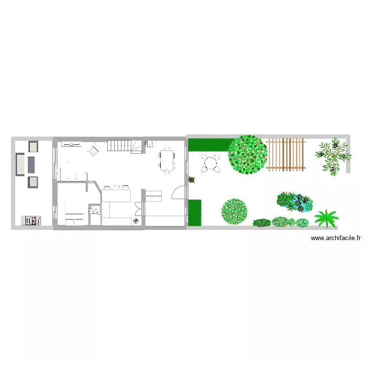 MAISON RDC modif eco. Plan de 
