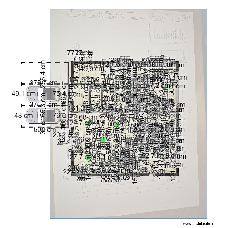 Cabinet. Plan de 0 pièce et 0 m2