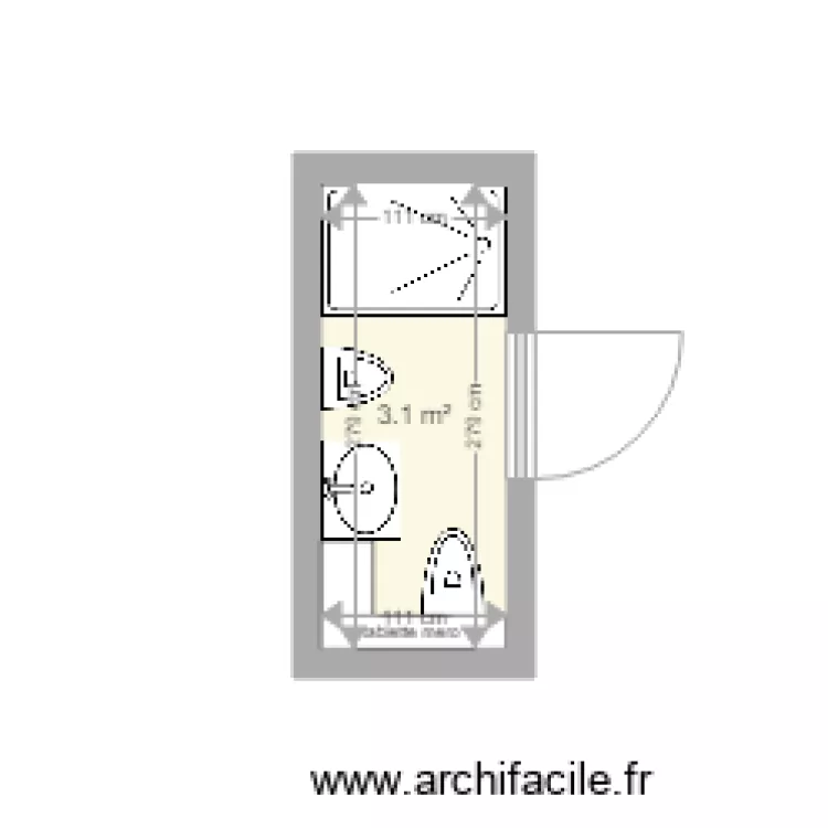 Giacomo Mamer. Plan de 