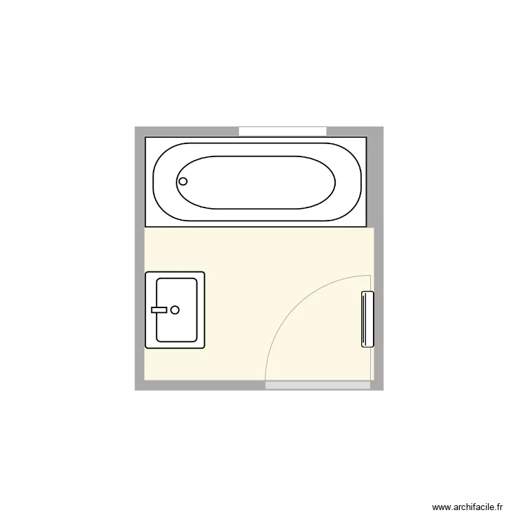 picquet avant travaux. Plan de 