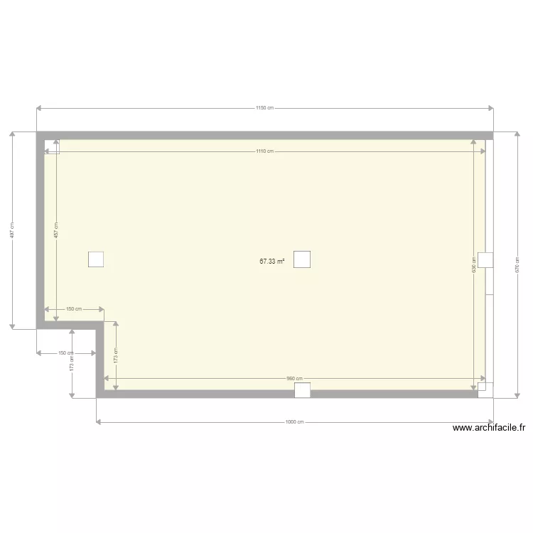 local agence. Plan de 