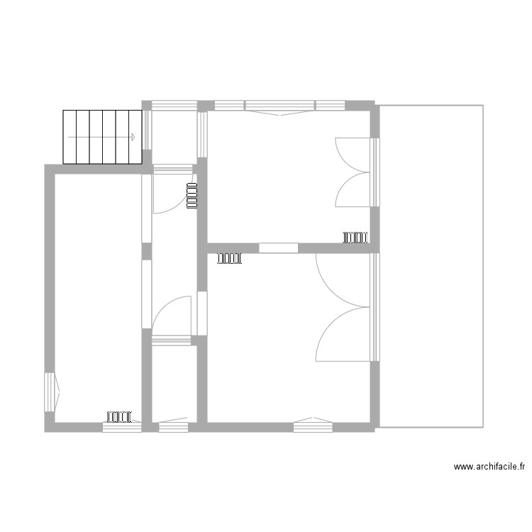 0100 266 001 R002 Ch Louis Boissonnet Rdc. Plan de 0 pièce et 0 m2