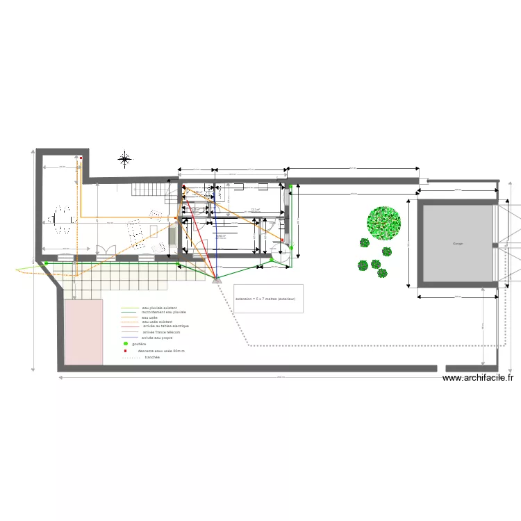 plan masse extension raccordements v2. Plan de plan masse extension raccordements v2. Plan de