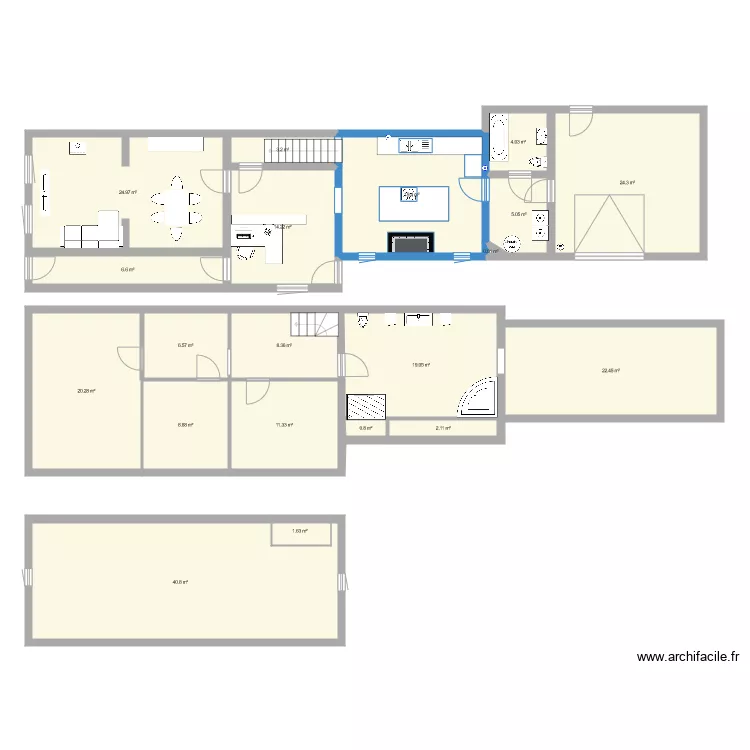 maison calonne. Plan de maison calonne. Plan de