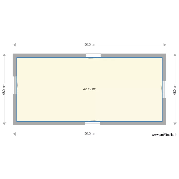 fred etage 2. Plan de 