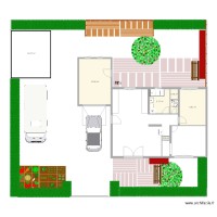 maison Miré aménagement extérieur extérieur