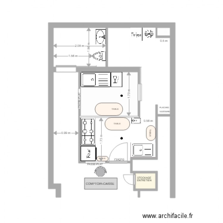 FRIDA MODIFICATION DECEMBRE. Plan de 0 pièce et 0 m2