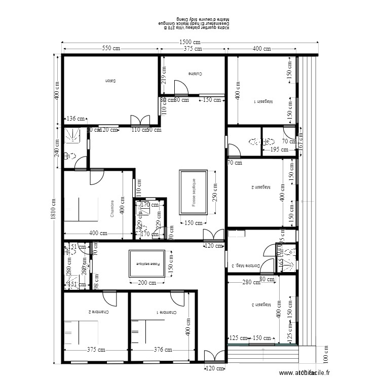 Sidy Dieng 1. Plan de 0 pièce et 0 m2