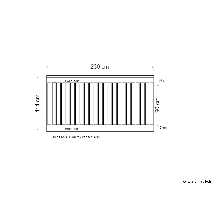 BAR face avant. Plan de 0 pièce et 0 m2