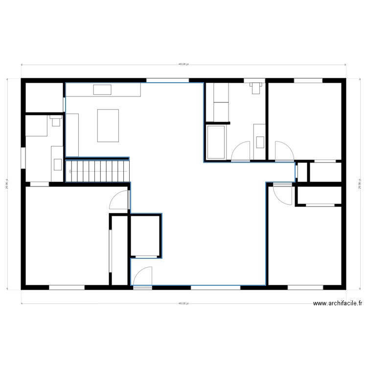 Charette Marie Michèle. Plan de 0 pièce et 0 m2