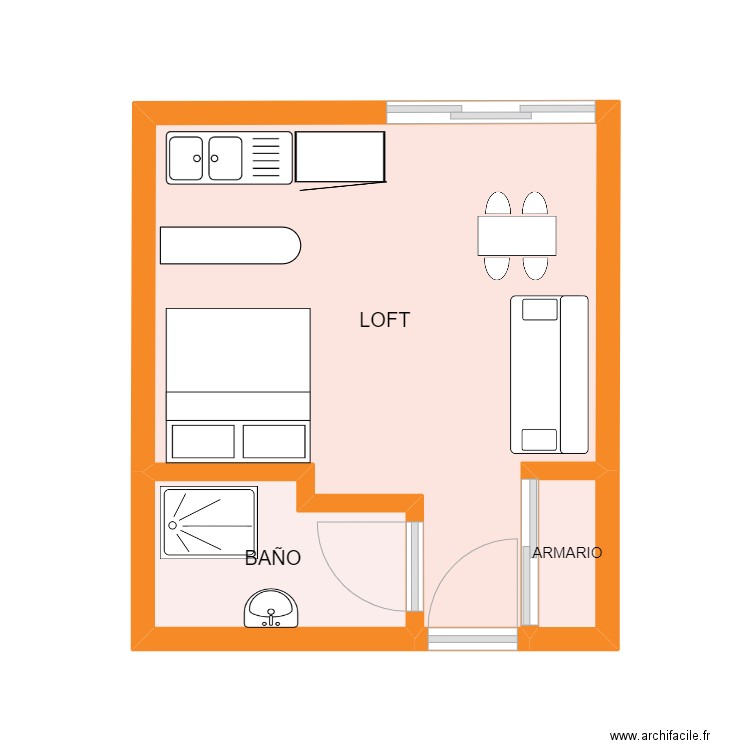 NACIONES. Plan de 0 pièce et 0 m2