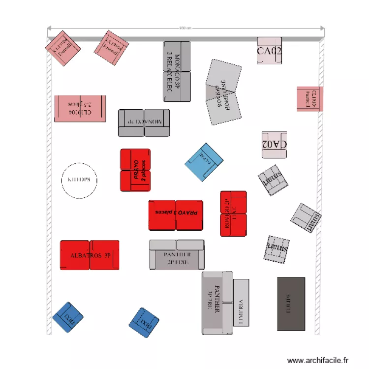 La Roche 112022. Plan de 