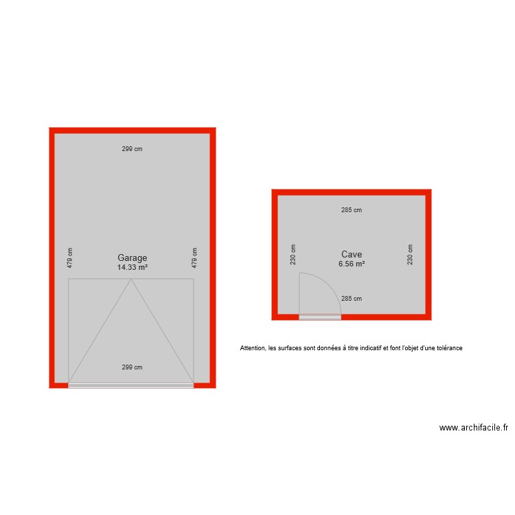 BI 4960 Annexes côté. Plan de 0 pièce et 0 m2