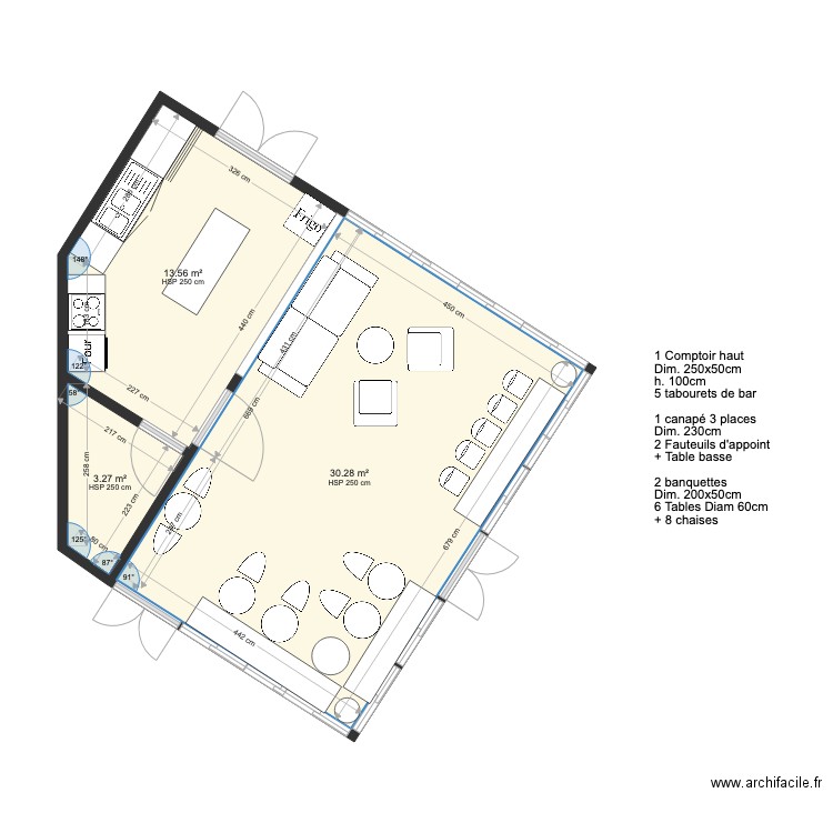 CAMELIAS CAFET. Plan de 0 pièce et 0 m2