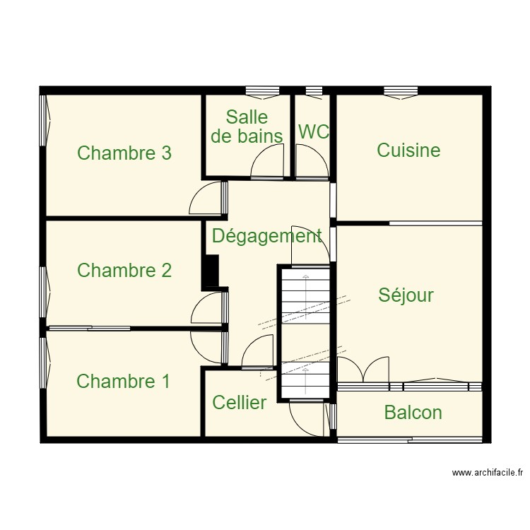 MILLET. Plan de 0 pièce et 0 m2