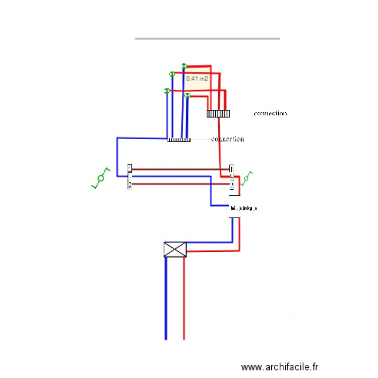 cirdcuit Va et vient. Plan de 0 pièce et 0 m2