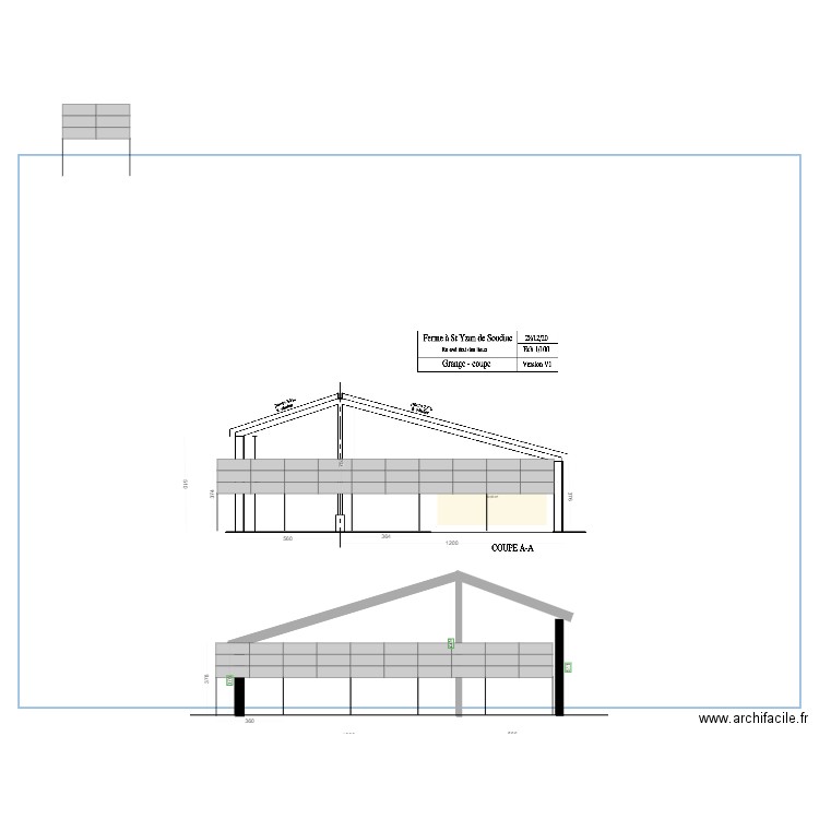 ombrières DP5. Plan de 0 pièce et 0 m2