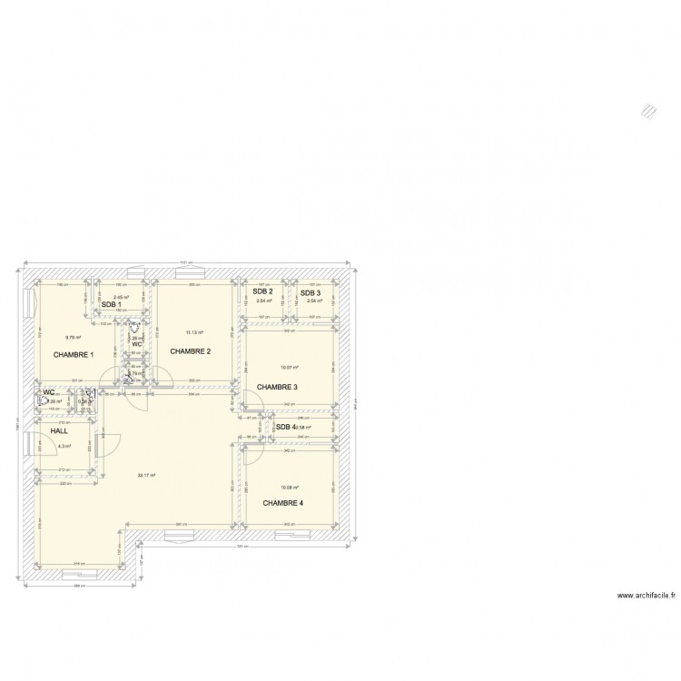 NIVEAU 0 LE CURL  3. Plan de 0 pièce et 0 m2