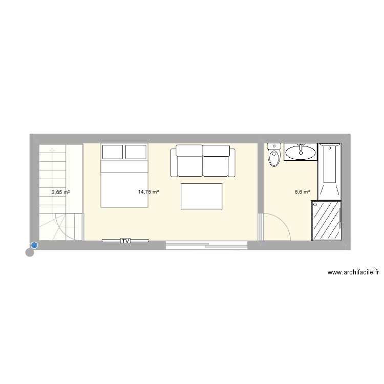 GABAYET. Plan de 0 pièce et 0 m2