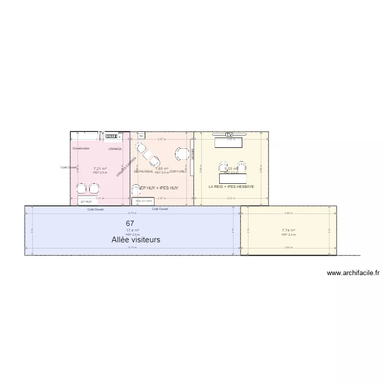 SIEP NAMUR 2025. Plan de 