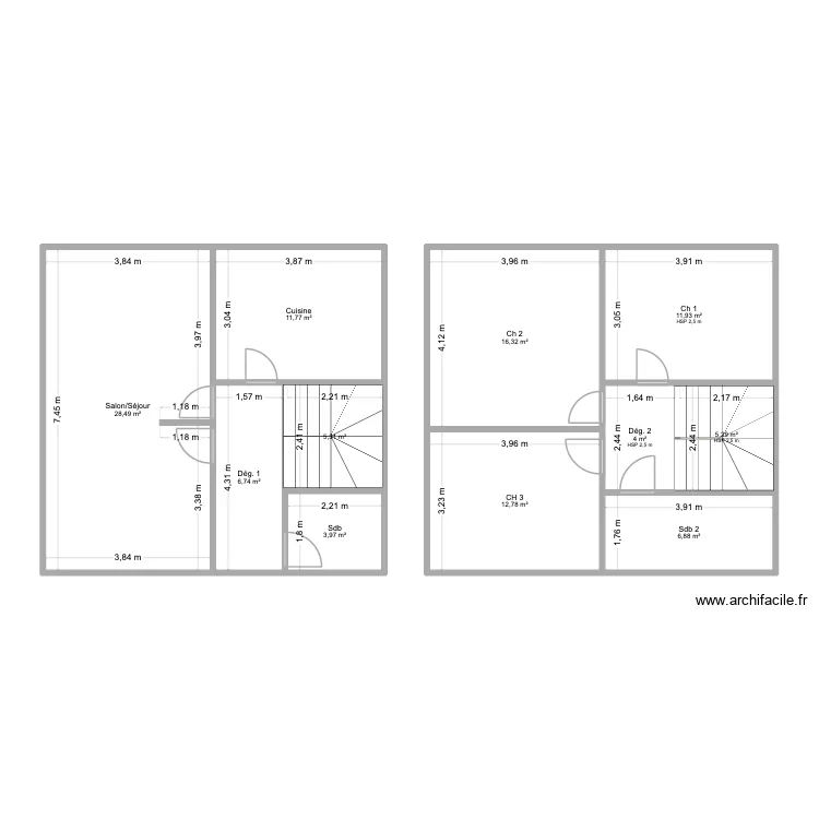 Zens 2. Plan de 11 et 113 m² Zens 2. Plan de 11 et 113 m²