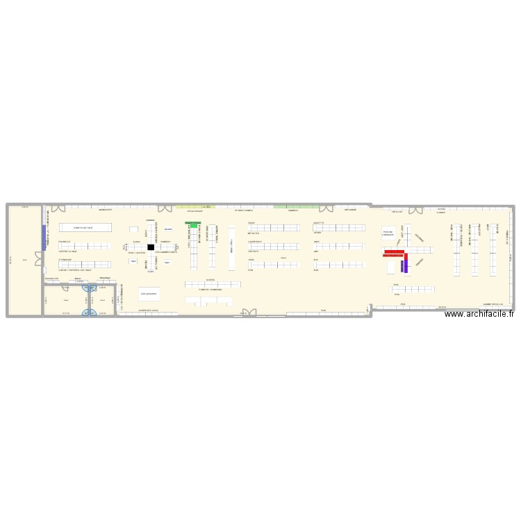 PLAN ST NIZIER PROJET 2. Plan de 4 pièces et 1016 m2