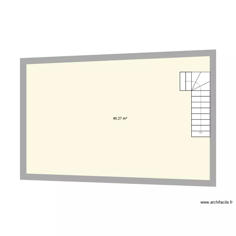 salle curan. Plan de 1 et 40 m² salle curan. Plan de 1 et 40 m²