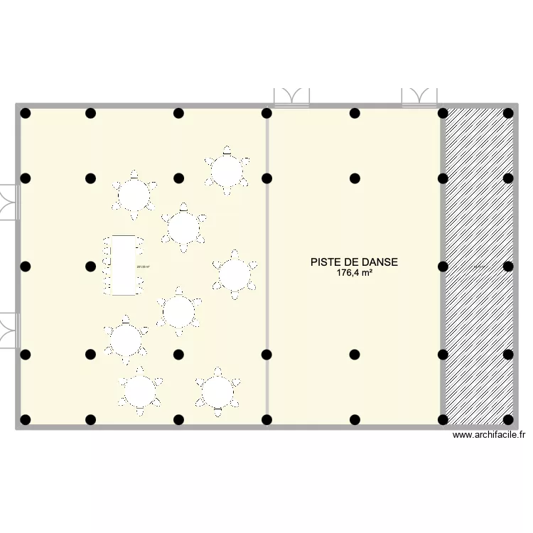 Mariage Alice - Orangerie. Plan de 3 et 498 m² Mariage Alice - Orangerie. Plan de 3 et 498 m²