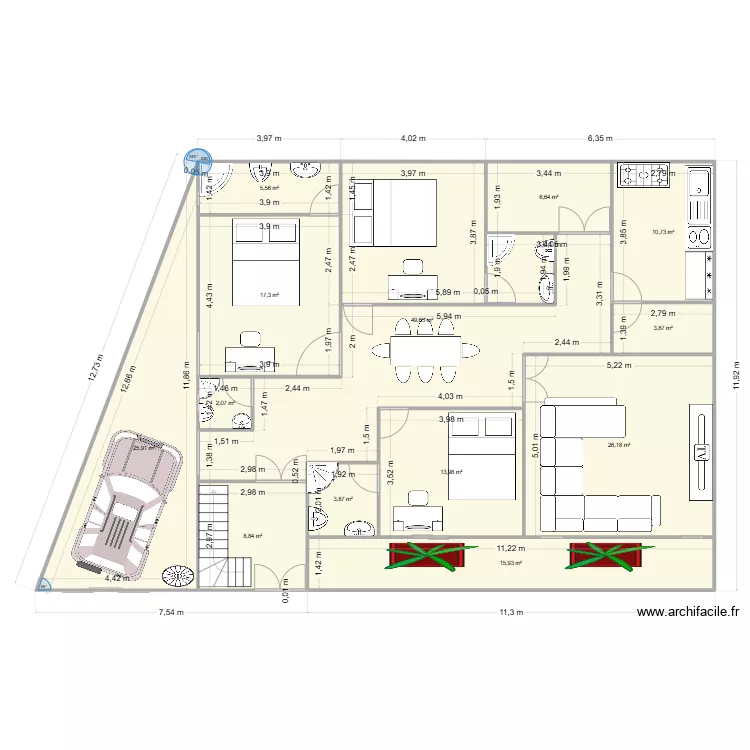 PLAN MAISON AMETH BADJI2. Plan de 