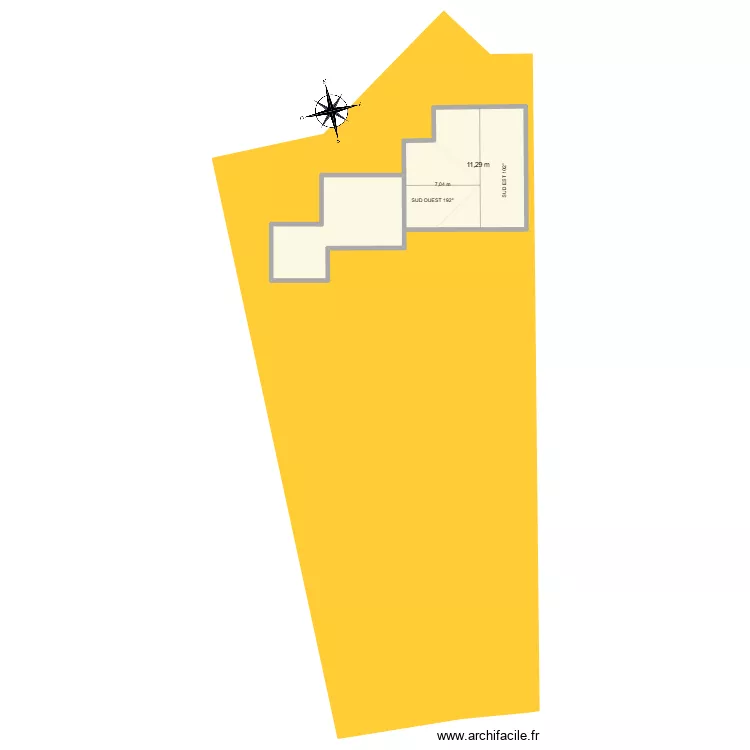 Pierre ZINSWILLER. Plan de 2  et 192 m²