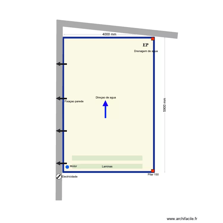 Steven taft. Plan de 1 et 23 m² Steven taft. Plan de 1 et 23 m²