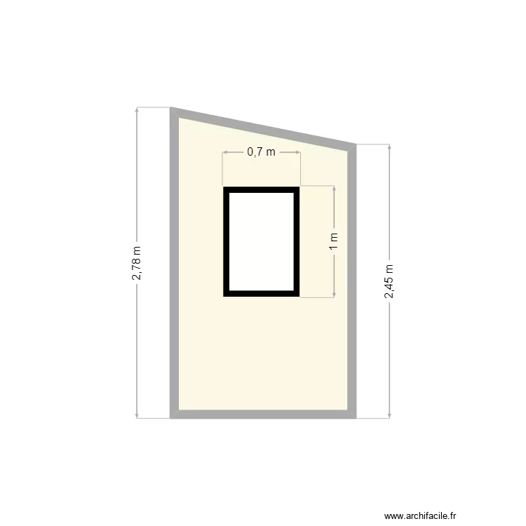 Vue en coupe SDB Poolhouse. Plan de Vue en coupe SDB Poolhouse. Plan de