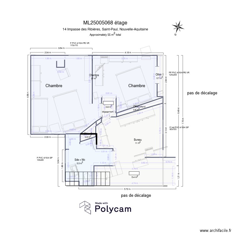 ML25005068 étage. Plan de 0 pièce et 0 m2