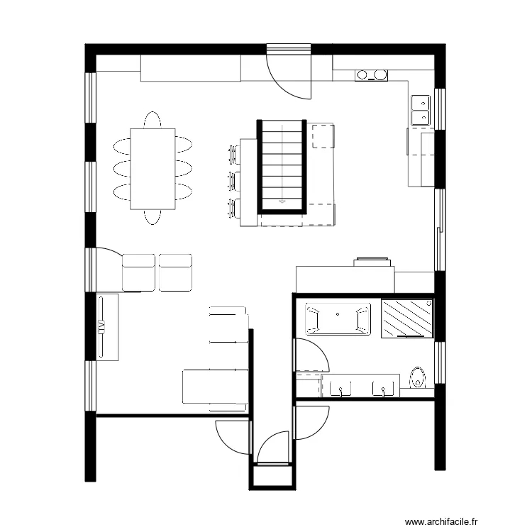 jl bouffard vide. Plan de 