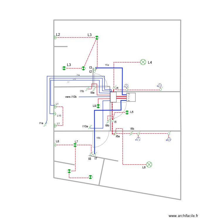 lumInaire 1 er FINAL vers 1.2. Plan de 4 pièces et 52 m2