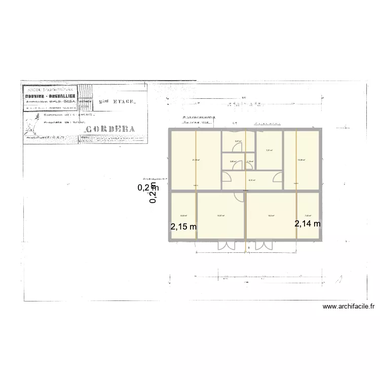 Gaillands Grenier 1.2. Plan de 11 pièces et 109 m² Gaillands Grenier 1.2. Plan de 11 pièces et 109 m²